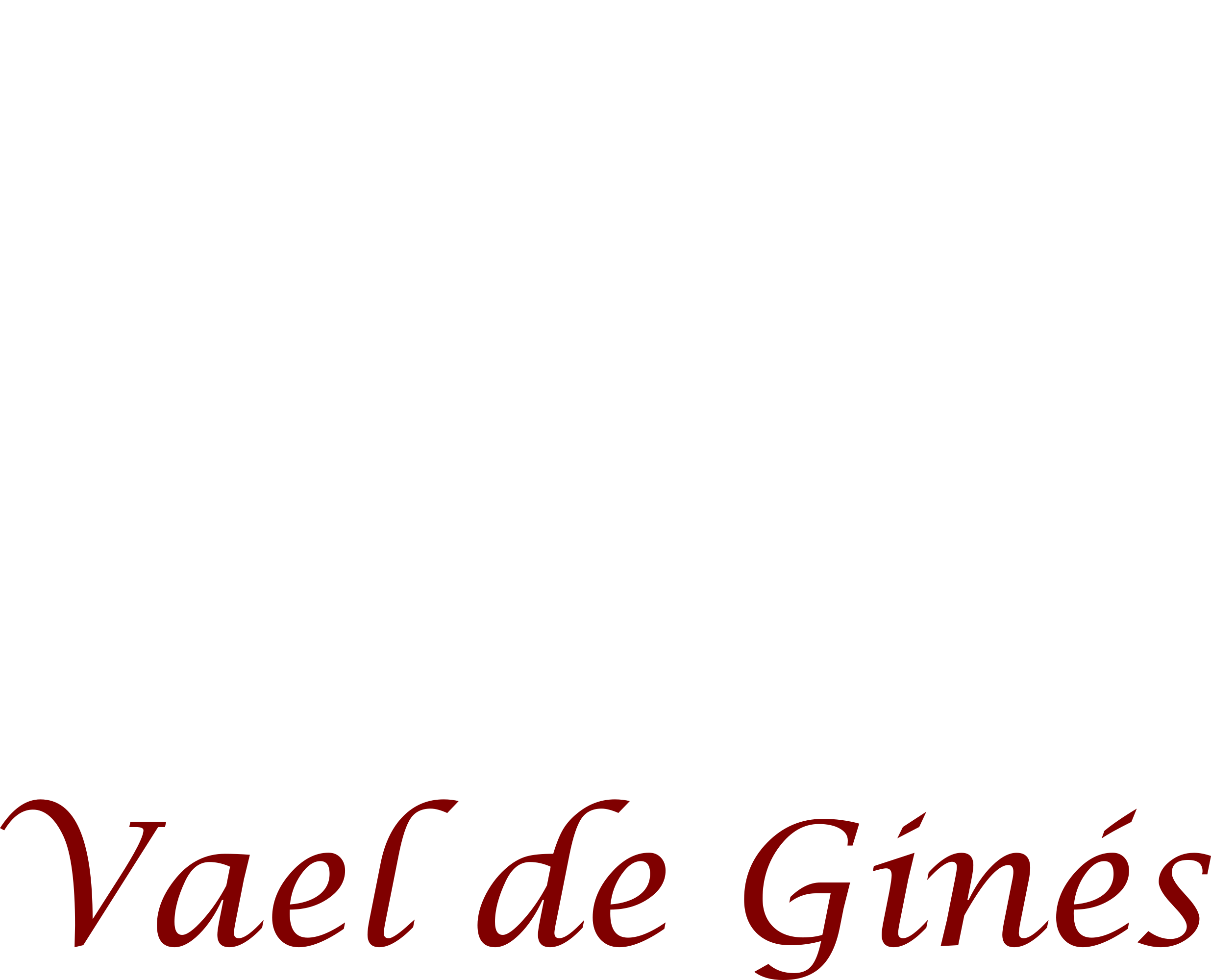 logotipo vael de gines letras B