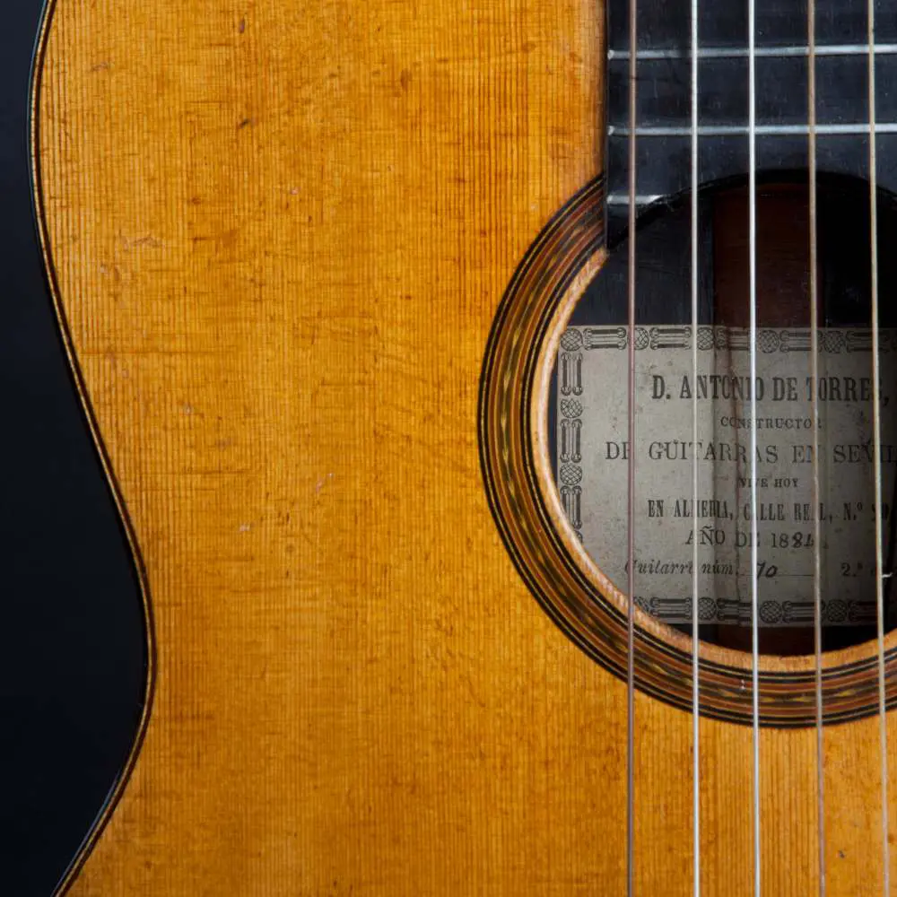 guitarra de Antonio de Torres