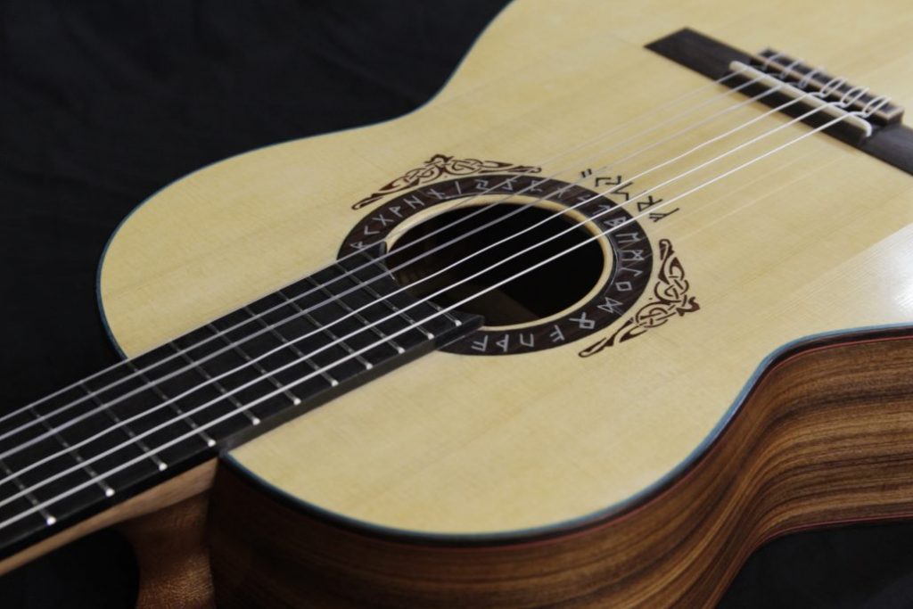 Guitarra de pau ferro luthier vael de gines